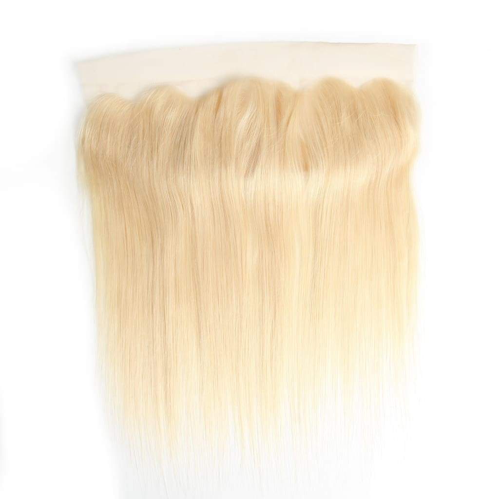 Brazilian Blonde Straight Virgin Hair Frontals By Soie Virgin Hair Extensions In Atlanta. Call 404-669-6832