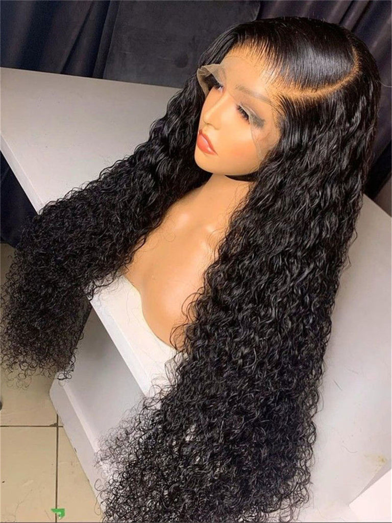 Long Deep Curly Lace Frontal Wig
